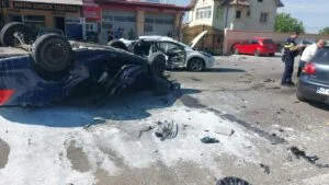 Accident rutier pe DN 65 în Balș, județul Olt: un copil de 11 ani a decedat, alte două persoane rănite