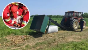 Adolescent de 17 ani mort într-un accident de muncă cu utilaj agricol în satul Sărata, jud. Dolj