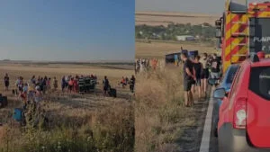 Plan roșu de intervenție după accidentul cu autocar în Constanța! 60 de persoane, printre care și copii, implicate în tragedie!