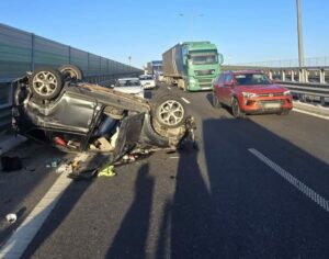 Haos pe DEX 12! Trafic blocat complet spre Craiova și patru victime după un accident grav lângă Balș