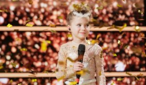 Andi Moisescu, înmărmurit la Românii au Talent! Cine este Anastasia, fetița care a luat Golden Buzz: Carmen Tănase a plâns