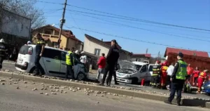 Tragedie uriașă la intrarea în București! Carambol cu 4 mașini: O femeie a murit pe loc, traficul este blocat total