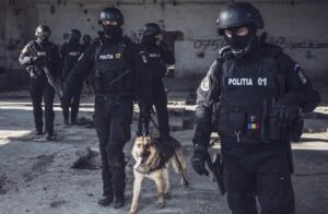 Haos total în Argeș! Un bărbat a atacat mascații cu sabia, polițiștii au tras cu arma. Ce s-a ales de agresor
