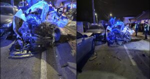 Prăpăd în Constanța! Un șofer a făcut praf 7 mașini și se zbate între viață și moarte. Medicii sunt rezervați!