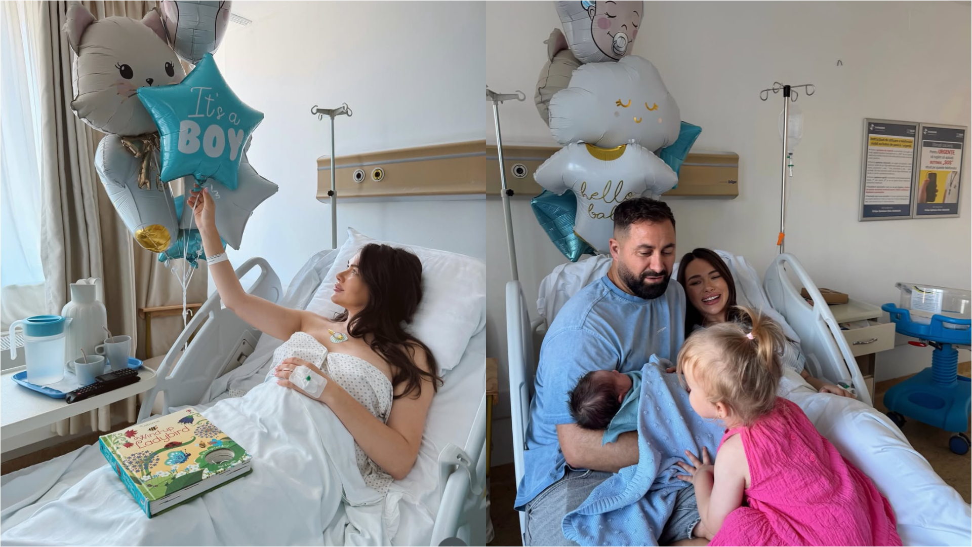 Iustina și Cornel Luchian de la Insula Iubirii au devenit părinți pentru a doua oară