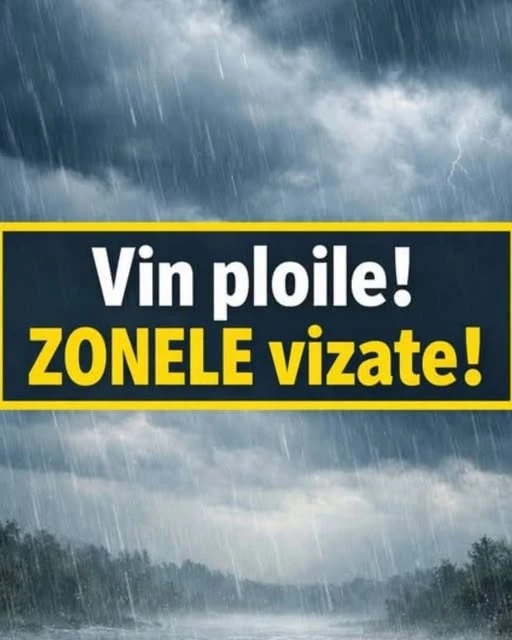 Prognoza meteo. Revin ploile și furtunile după caniculă în mai multe regiuni ale țării