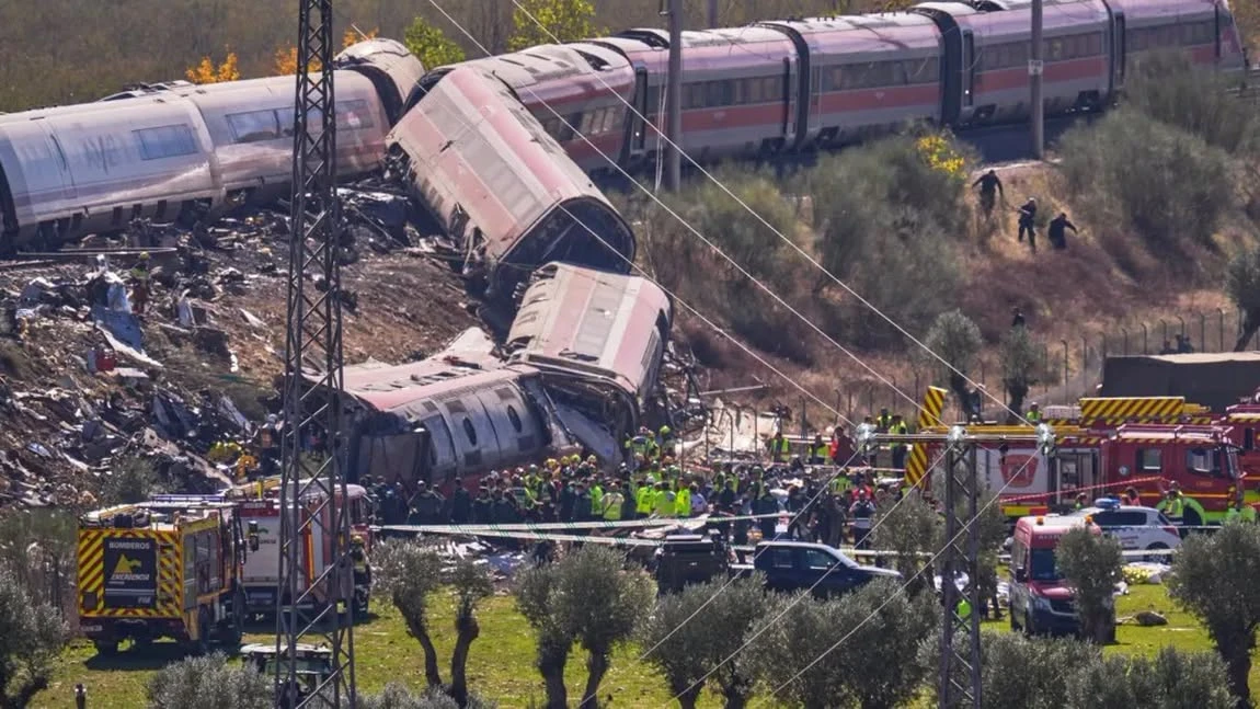 TRAGEDIE în Spania! Cel puțin 46 de MORȚI după ciocnirea a două trenuri! Mărturii ȘOCANTE
